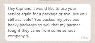 Parcel Reshipper Italy 374